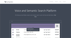 Desktop Screenshot of lumanetix.com